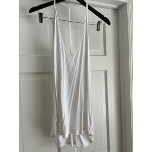 Z Supply Tank Top T-Back SZ LG NWT Neutral Minimalist Cottagecore Spring Summer